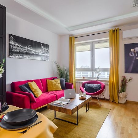 Luxury Apartments In Platinum Tower Varşovia Exterior foto