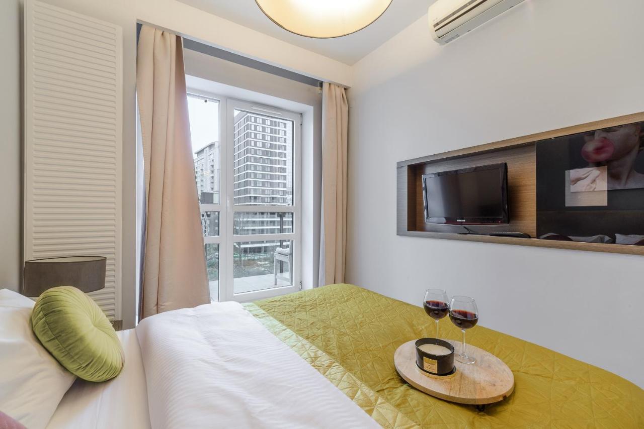 Luxury Apartments In Platinum Tower Varşovia Exterior foto