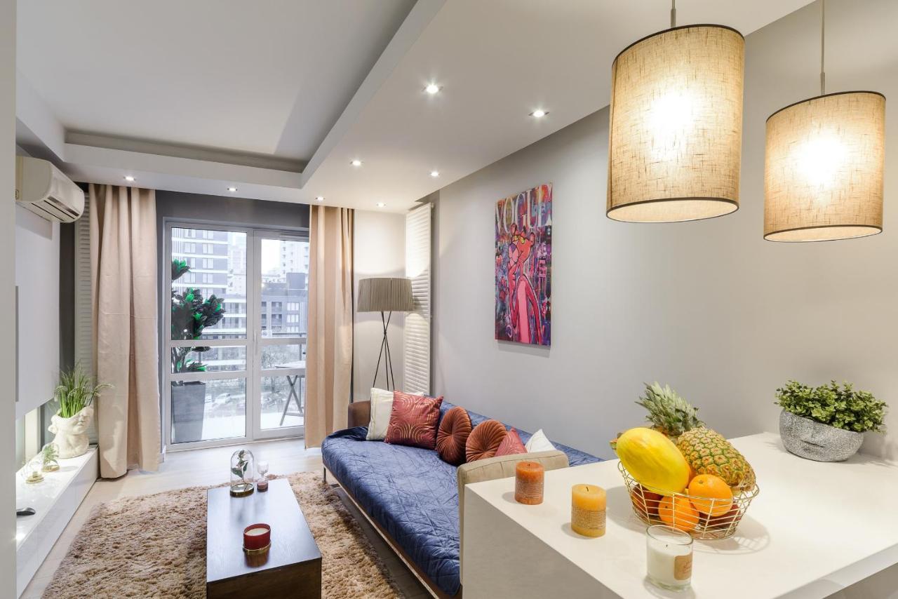 Luxury Apartments In Platinum Tower Varşovia Exterior foto