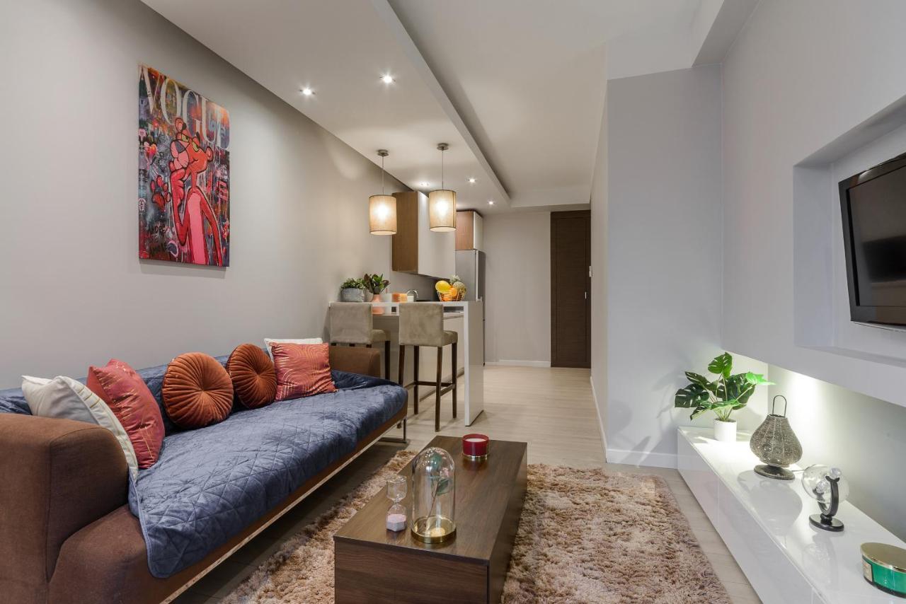 Luxury Apartments In Platinum Tower Varşovia Exterior foto