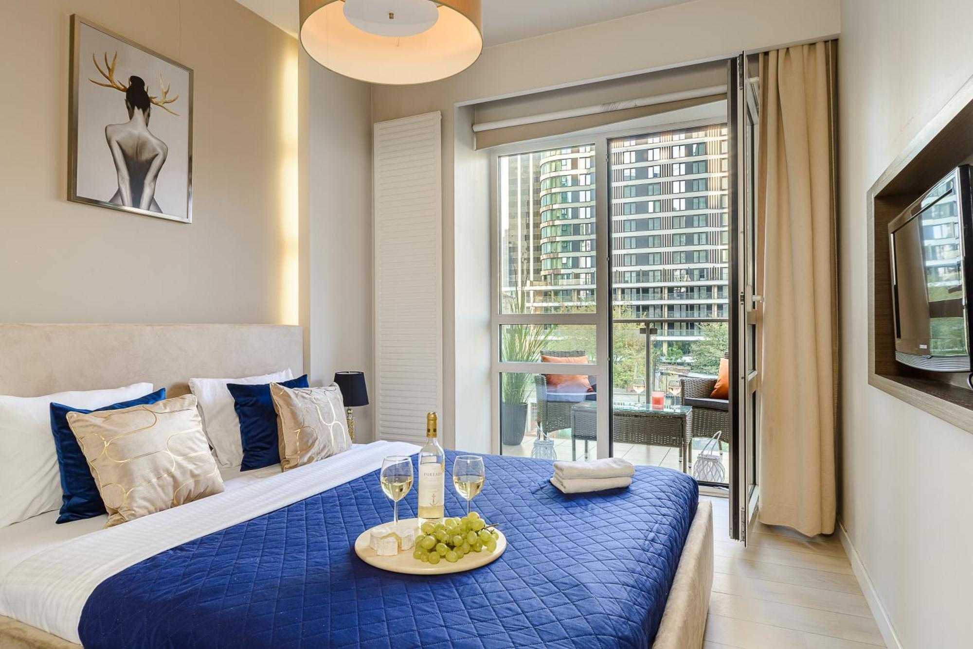 Luxury Apartments In Platinum Tower Varşovia Exterior foto
