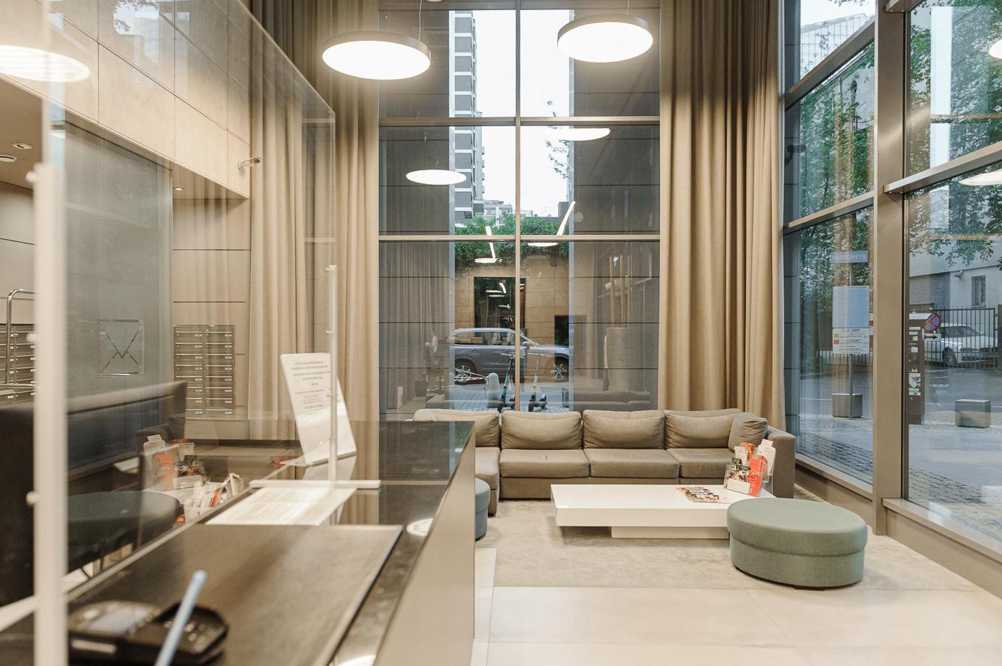 Luxury Apartments In Platinum Tower Varşovia Exterior foto