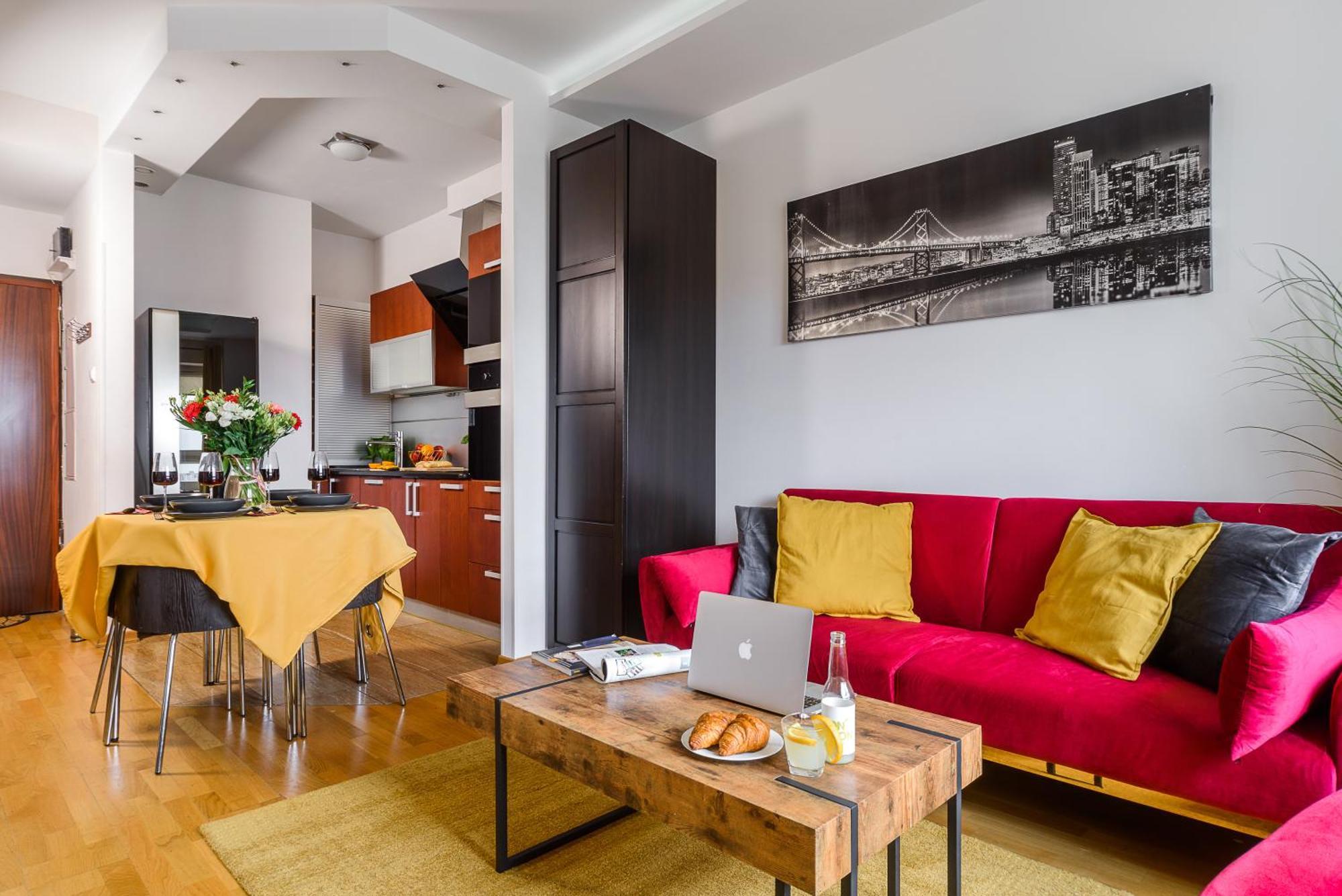 Luxury Apartments In Platinum Tower Varşovia Exterior foto