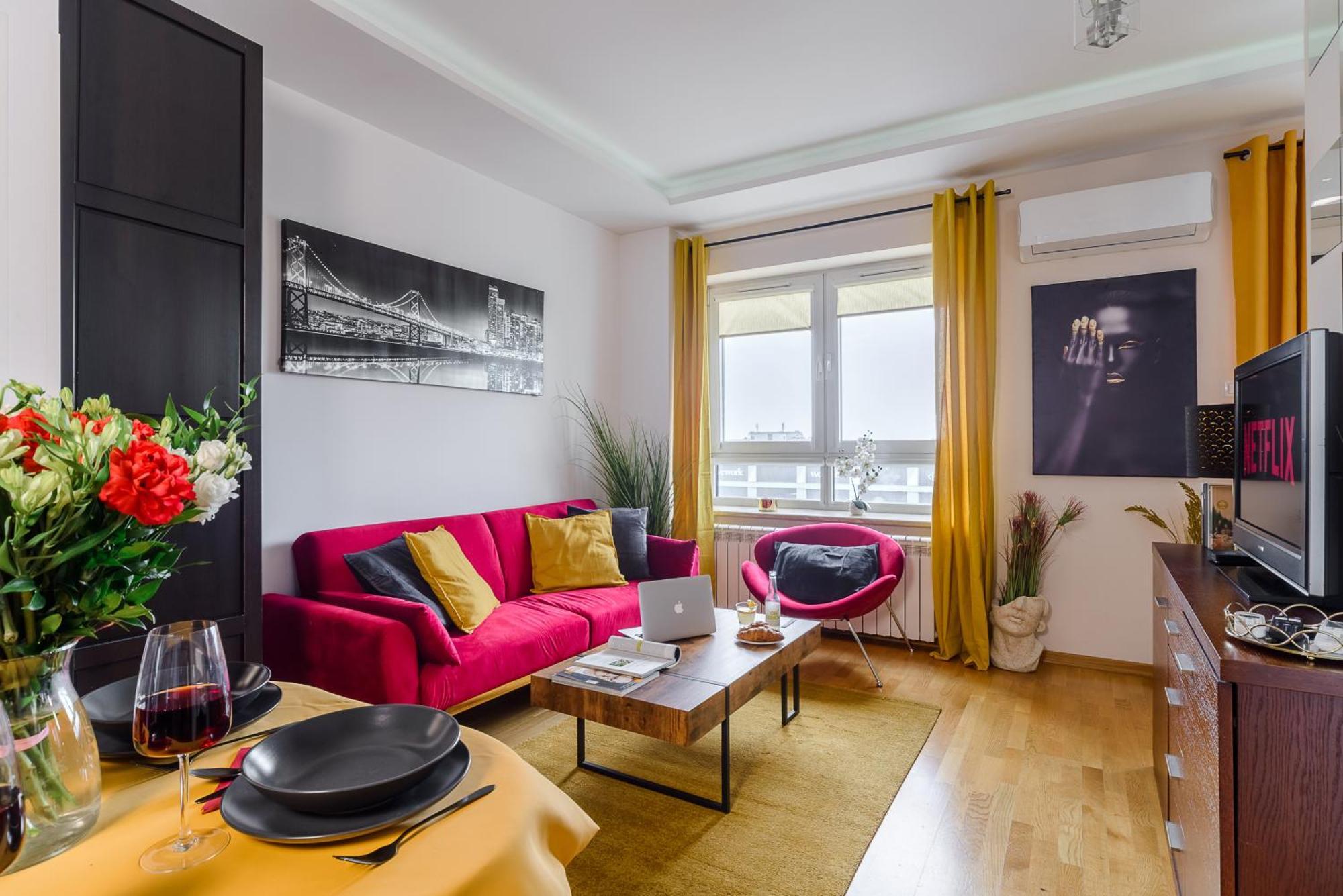 Luxury Apartments In Platinum Tower Varşovia Exterior foto